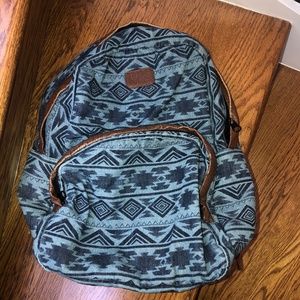 Patterned Billabong Backpack